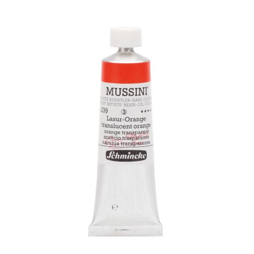 Schmincke Mussini Translucent Orange Oil Paint 150 Ml Schmincke Mussini Translucent Orange Oil Paint 150 Ml